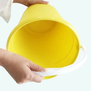 Various Durable Using 6L Plastic Water Bucket With Handle