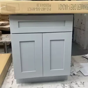 Vietnam Luxury Kitchen Cabinet Set Modern Design DIY Cabinetry With Faucet Accessories Manufactured By Factory