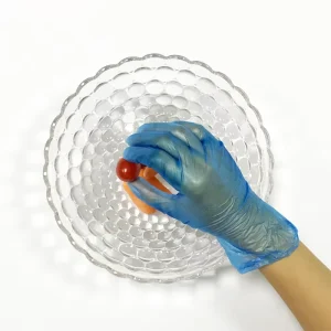 Vinyl Gloves Powder Free General Use Clear Blue Vinyl Multipurpose Gloves Disposable PVC Gloves Manufacturer