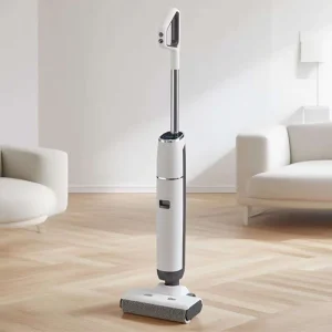 Voice Interactive Self Cleaning Function Rechargeable Water Vacuum Cleaner Wet Dry All in One Cordless Mop for Home Floor Washer
