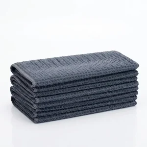 Waffle Weave Microfiber Towel Car Washing Detailing Drying Cloth Pineapple Grid Overlock Quick Dry Cleaning Towel