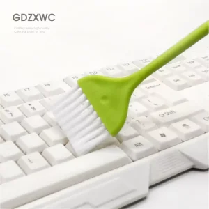 Wall Crevices Long Handle 208 mm 7 Colors Green White PBT Bristles Appliances Kitchen Brushes Household Cleaning Brush