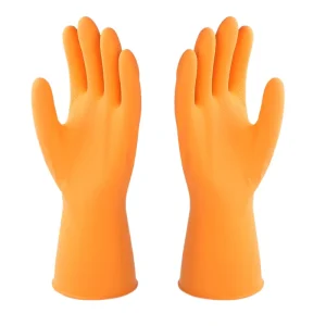 Warm Kitchen Gloves Washing Dishes Household Cleaning Gloves Latex Thin
