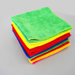 Warp Knitted Cleaning Towels Thickened Water Absorbing Car Wash and Cleaning Towels Support Customized logo