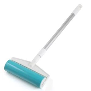 Washable Easy Cleaning Portable Roller Sticky Hair Device Long Handle Sticky Hair Dust Collector Removal Brush Set