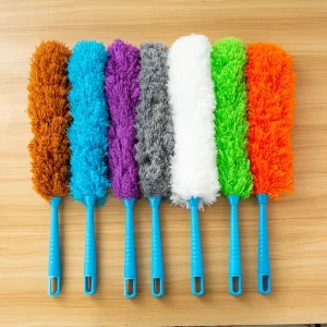 Washable Feather Duster with Flexible Head for Offices Cars Furniture and Sofas