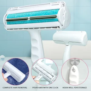 Washable Lint Rollers Brushes Reusable Multi Surface Fur Removal Tool Pet Hair Remover