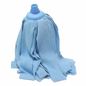 Washable Microfiber Strip Cloth Mop Refill Head with Aluminum Pole for Quick Dry Home Floor Cleaning