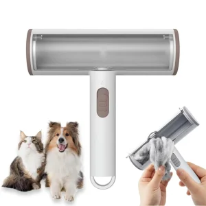 Washable Portable Travel Modern Plastic Pet Fur Removal Tool Cat Dog Hair Shedding High Efficiency Cleaning Reusable Lint Roller