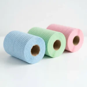 Washable Reusable Kitchen Towels Roll Heavy Duty Eco Friendly Lazy Cleaning Cloths for Dish & Household Cleaning