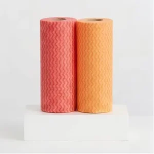 Washable Reusable Kitchen Towels Roll Heavy Duty Eco Friendly Lazy Cleaning Cloths for Dish & Household Cleaning