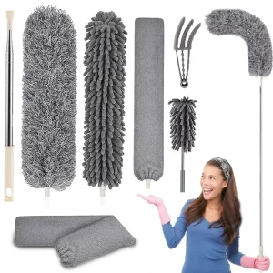 Washable and Reusable Duster Set for Home Cleaning