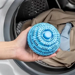 Washing Machine Cleaning Ball Green Ecological Product Reusable to Remove Clothing Dirt