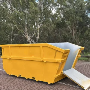 Waste Treatment Machinery Multiple Sizes 10 Yards Garbage Skip Bin for Recycling Material Handling