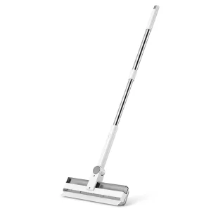 Water Collection Double Sided Telescopic Rotating Brush Head Scraper Wiper Window Cleaner Glass Cleaning
