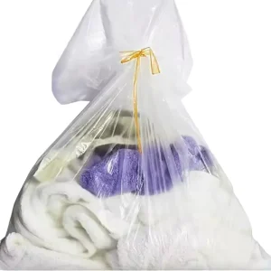 Water Soluble Laundry Bags PVA Material 65C Water Soluble Natural Color