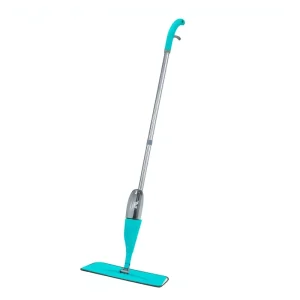 Water Spray Mop Floor Cleaning Stainless Steel for Home Kitchen Flat Microfiber Squeeze Healthy Spray Mop