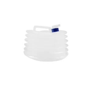 Water Storage Bucket PE Plastic GCW-011 Camping Tourism Multi-functional Retractable Folding Outdoor White 5L-15L