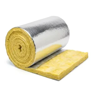 Waterproof Aluminum Foil Glass Wool Roll Fire Sound Prevention Eco Friendly Sheet for Exterior Warehouse Applications