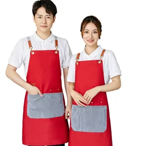 Waterproof Aprons in Stock LOGO printing Specially Designed for Catering milk Tea Shops cafes bakeries and Kitchens