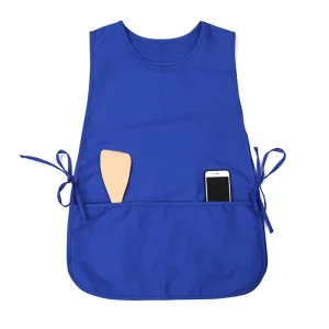 Waterproof Bib Apron Vest Oil proof Wash Free Eco-Friendly Reusable Kitchen Cooking Work Apron
