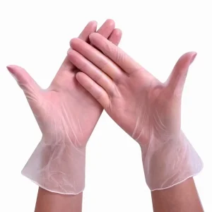 Waterproof Disposable Household Gloves Transparent Plastic Food Grade for Baking Cleaning
