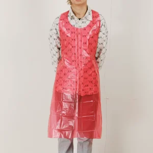Waterproof Disposable LDPE Food Grade Apron Flat Sleeveless Design for Daily Life Restaurant Cleaning & Parties