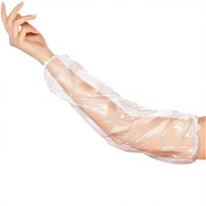 Waterproof Durable Disposable PVC Transparent Over Sleeves for Home Garden