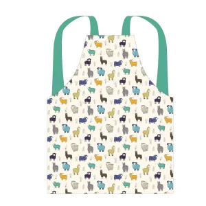 Waterproof Reusable Eco Friendly Durable Custom Logo Printed Cross Back Adjustable Straps Unisex Cotton Sleeveless Kitchen Apron