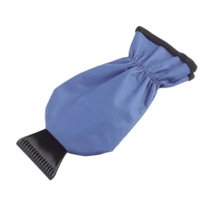 Waterproof Windshield Car Snow Cleaner and Ice Scraper With Warming Thick Fleece Oversleeve