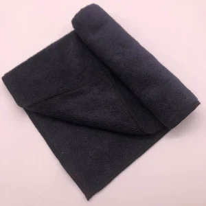 Weft Knitted Towels Microfiber Car Cleaning Towels Car Wash Cloth Kitchen Cleaning Glass Quick Drying Solid Color Towels