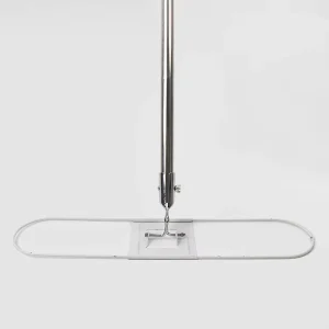 Wet Dry Aluminum Commercial Dust Mop Board Frame Stainless Steel Universal Flat Mop Plate