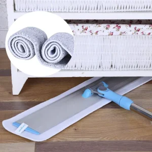 Wet & Dry Floor Cleaning Washable Microfiber Mop Fabric