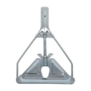 Wet Mop Head Accessory of Metal Clamp Wooden Mop Iron Clip