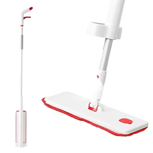 Wet Spray Mop Cleaning Floor Self-wringing Microfiber Flat Mop for Home Kitchen Hardwood Tiles