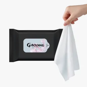Wet Wipes Manufacturer Disposable Thickened Spunlace Kitchen Cleaning Wipes 80pcs Pack with Soft Fragrance Household Cleaning