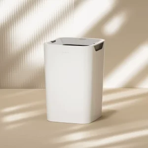 White 16L Patented Smart Waste Bin Open Top Design Auto Packing Custom Logo Service Factory Supply for Commercial Home