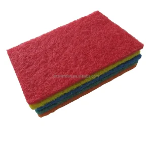 White Commercial Scrubbing Pad Scouring Sponge With Super Long Lasting Scouring Scrub Pad