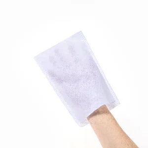 White Disposable Soft Gloves for Young Children Dry Wet Use Sickness Prevention Gift Shopping Packaging