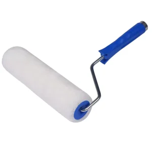 White Lint Free Paint Roller 9 Inch Paint Tools