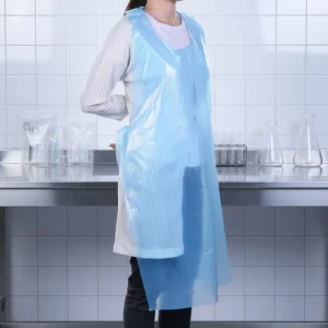 White Waterproof Plastic Disposable PE Aprons
