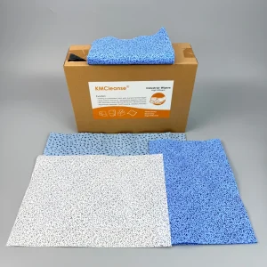 Wholesales Tree Pattern Heavy Duty Industrial Nonwoven Wiping Cloth Spunlace Meltblown Cleaning Wipes Polypropylene Wipe