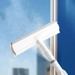 Window Cleaner Double sided Household Glass Cleaner Handheld Tool Plastic Squeegee Window Wiper Cleaning