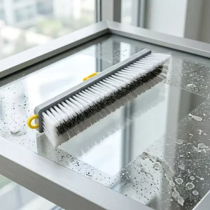 Window Cleaning Brushes 26 45cm 10 14 Inch Telescopic Water Fed Poles Dupont Boar Nylon Bristles Eco Friendly Metal Handle