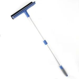 Window Cleaning Squeegee With Long Plastic and Rubber Handle Home Kitchen Pva Wiper