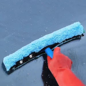 Window Cleaning Tools Microfiber Window Glass Washer Scrubber Squeegee