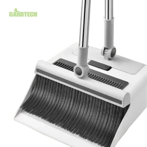 Winslow & Ross Floor Cleaning Detachable Dustpan Plastic Broom Rotatable Indoor Brooms and Dustpans