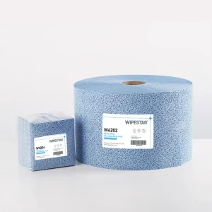 Wipestar Heavy Duty Oil Wiping Cloth 100% Polypropylene Meltblown Non Woven Raw Industrial Oil Stains Cleaning Wipes