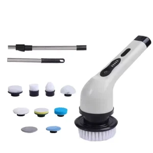 Wireless Electric Cleaning Brush Window Car Auto Household Rotating Scrubber Rechargeable Cordless Waterproof Deep Clean Tool
