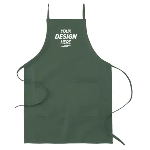 Womens Gardening Waist Reusable Cross Back Pockets Cotton Linen Cooking Kitchen Apron